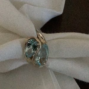 COPY - Two stone topaz ring